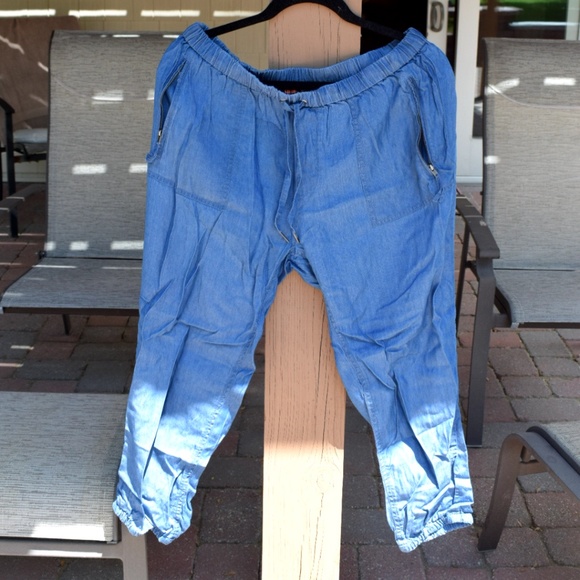 Love Tree Pants - Blue Jean colored pants